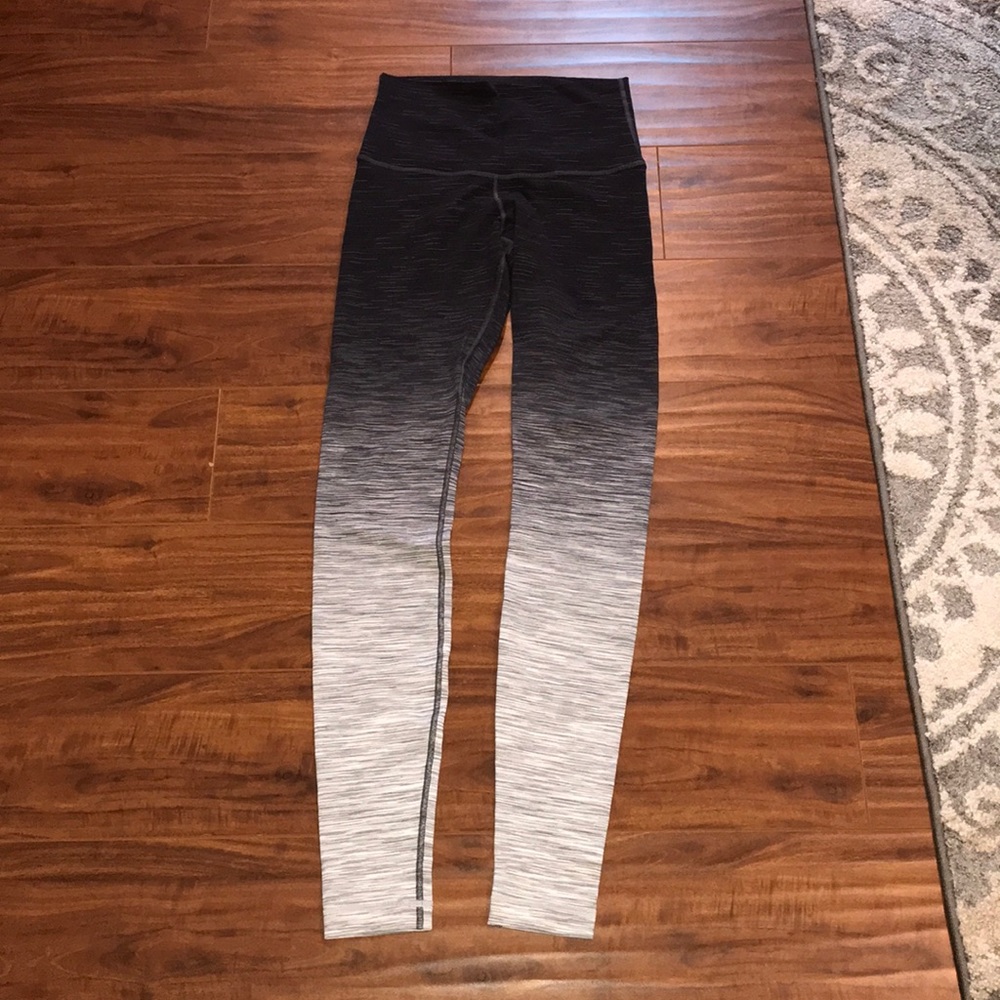 Lululemon wunder under high rise ombre legging sz8